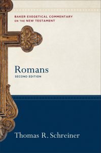 Romans commentary book cover