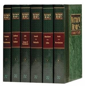 Matthew Henry commentaries set