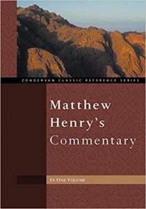 Matthew Henry whole bible commentary