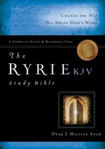 KJV Ryrie study bible