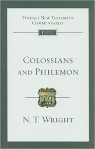 Colossians Philemon by N.T. Wright