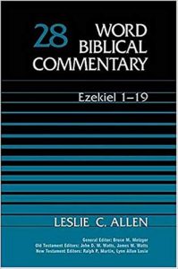 Ezekiel commentary by Leslie Allen