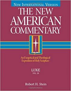 Luke commentary by Robert Stein