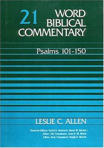 Psalms commentary by Leslie Allen