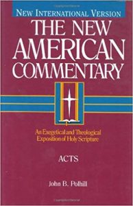 Acts commentary by John Polhill