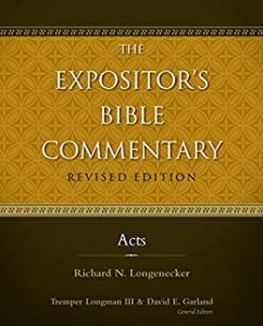 Acts commentary by Richard Longenecker