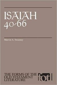 Isaiah commentary Sweeney