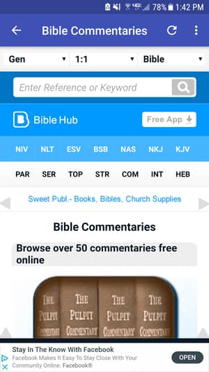 bible commentary app