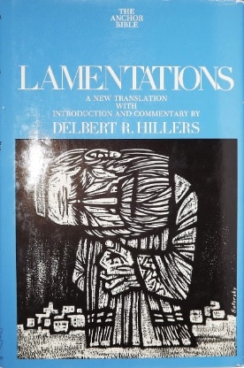 Lamentations commentary Hillers