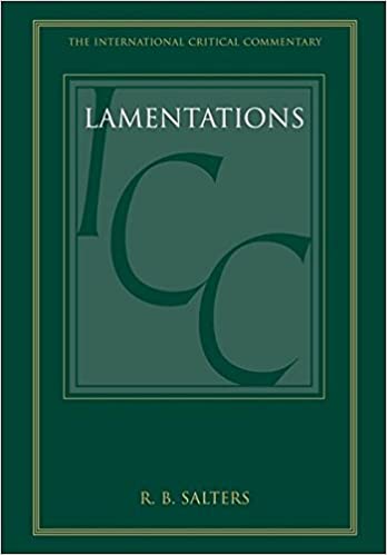 Lamentations commentary Salters