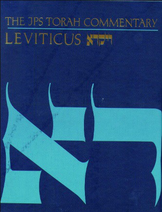 Leviticus commentary JPS Torah