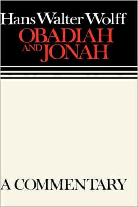 Obadiah commentary Wolff