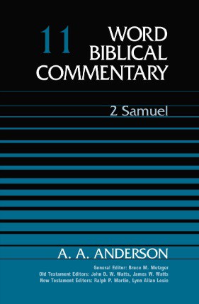 Samuel commentary Anderson