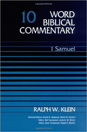 Samuel commentary Klein