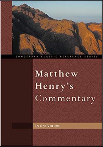 Matthew Henry commentary