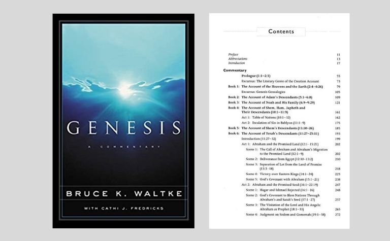 Genesis commentary by Bruce Waltke