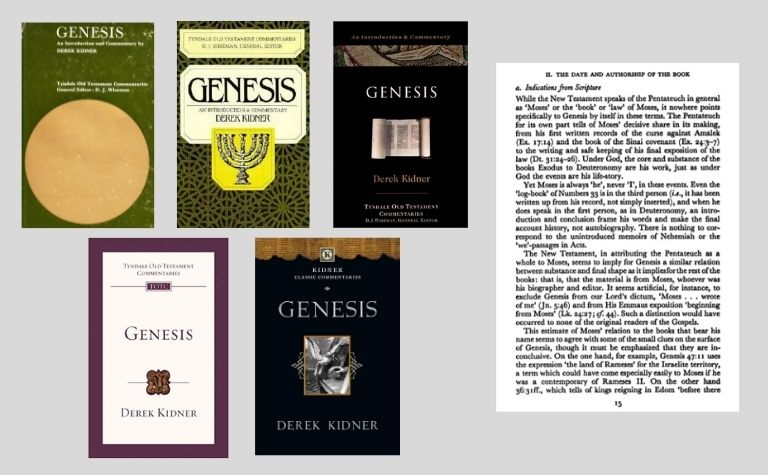 Genesis commentary by Derek Kidner