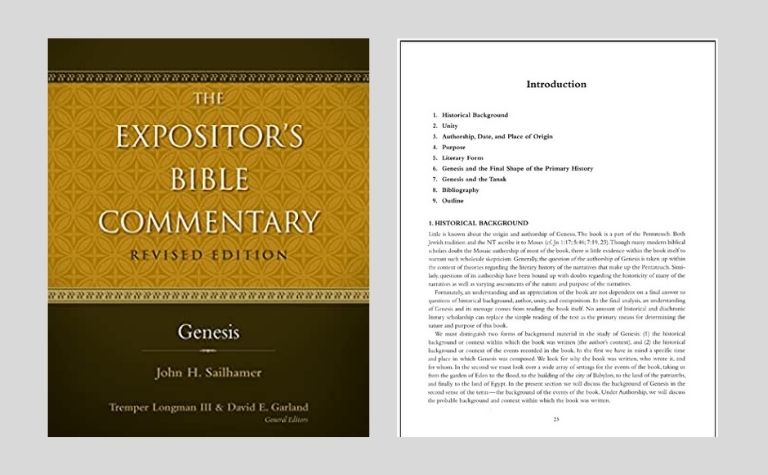 Genesis Bible commentary by John Sailhammer